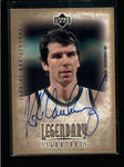 KIKI VANDEWEGHE 2000/01 UD LEGENDS LEGENDARY SIGNATURES AUTOGRAPH AUTO AC1747