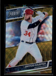 BRYCE HARPER 2016 PANINI THE NATIONAL VIP BLUE WAVE GOLD PARALLEL #10/10 AB7597