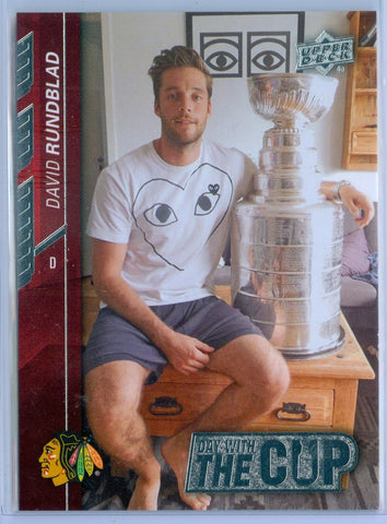 DAVID RUNDBLAD 2015-16 UPPER DECK DAY WITH THE CUP SP