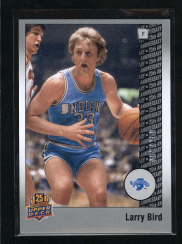 LARRY BIRD 2014 UPPER DECK 25TH ANNIVERSARY #33 SILVER #088/250 AB5706