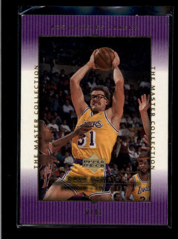 KURT RAMBIS 2000 UPPER DECK LAKERS MASTERS COLLECTION VIII CARD #027/300 AB8390