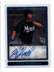 LOGAN MORRISON 2009 BOWMAN CHROME ON CARD ROOKIE AUTOGRAPH AUTO RC AC1097