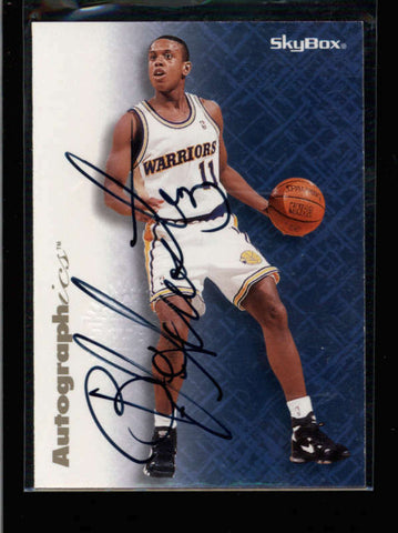 B.J. ARMSTRONG 1996/97 SKYBOX AUTOGRAPHICS ON CARD AUTOGRAPH AUTO AC1646