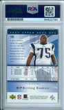 Vince Wilfork 2004 SPX #487/799 RC Rookie Autograph PSA DNA Gem Mint 10 Auto