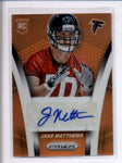 JAKE MATTHEWS 2014 PANINI PRIZM ROOKIE ORANGE PRIZMS AUTOGRAPH AUTO #/50 AC2309