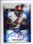 MARQUIS MAZE 2012 LEAF DRAFT PRISMATIC BLUE ROOKIE AUTOGRAPH AUTO #08/25 AC2058