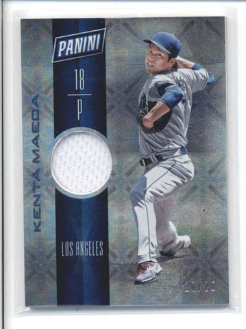 KENTA MAEDA 2017 PANINI DAY #BB15 GALACTIC WINDOW GAME JERSEY #10/25 AB9775