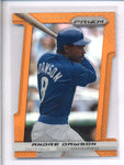 ANDRE DAWSON 2013 PANINI PRIZM #191 ORANGE PRIZMS DIE-CUT PARALLEL #33/60 AC1349