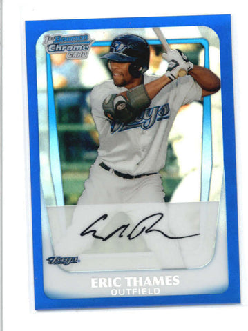 ERIC THAMES 2011 BOWMAN CHROME #BCP102 BLUE REFRACTOR ROOKIE #223/250 AB9538