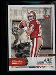 JOE MONTANA 2016 PANINI CLASSICS #127 LEGENDS GLOSSY SP AB8705