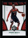 JOHN WALL 2016/17 PANINI LIMITED #63 RARE EMERALD GREEN PARALLEL #09/15 AC999