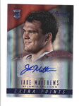 JAKE MATTHEWS 2014 PRESTIGE #242 PURPLE ROOKIE AUTOGRAPH AUTO #077/100 AB9872