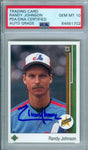 Randy Johnson 1989 Upper Deck #25 Autograph RC Rookie PSA DNA GEM MT 10 AUTO