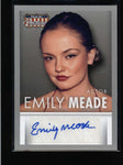 EMILY MEADE (THE LEFTOVERS) 2015 PANINI AMERICANA ACTOR AUTOGRAPH AUTO AC789