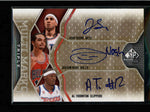 JOAKIM NOAH / THORNTON / BOONE 2009/10 SP GAME USED TRIPLE AUTO #087/100 AB9993