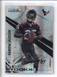 KAREEM JACKSON 2010 PANINI ROOKIES AND STARS AUTOGRAPH AUTO RC #224/299 AB8975