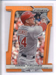 MARK TRUMBO 2013 PANINI PRIZM #150 ORANGE PRIZMS DIE-CUT PARALLEL #58/60 AC1338