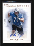 RILEY REIFF 2012 PANINI PRIME SIGNATURES ROOKIE AUTOGRAPH AUTO #126/199 AC2066