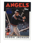 REGGIE JACKSON 2015 TOPPS 65TH ANNIVERSARY 1986 BLUE BUYBACK CARD AB9501