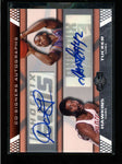 CONNIE HAWKINS / TUCKER 2007/08 TOPPS CO-SIGNERS DUAL AUTOGRAPH AUTO  AC1859