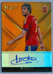 MICHU 2015 PANINI SELECT ORANGE REFRACTOR AUTO AUTOGRAPH SP/125