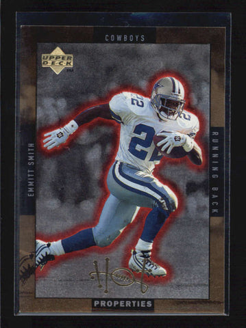 EMMITT SMITH / ERRICT RHETT 1998 UPPER DECK HOT PROPERTIES GOLD PARALLEL AB6315