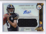 LANDRY JONES 2013 TOPPS FINEST REFRACTOR ROOKIE JERSEY AUTOGRAPH AUTO AC2121