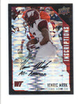 VENRIC MARK 2015 INSCRIPTIONS ON CARD BLACK ROOKIE AUTOGRAPH AUTO #01/25 AC311