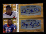 SEYI AJIROTUTU/ RYAN MATHEWS 2010 SAGE TEAMMATES DUAL AUTOGRAPH AUTO AB8202