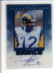 TONY BANKS 1997 PINNACLE LASERVIEW INSCRIPTIONS AUTOGRAPH AUTO #1093/1925 AB8653