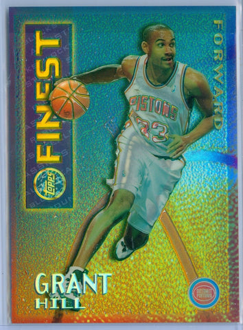 GRANT HILL 1995-96 TOPPS MYSTERY FINEST REFRACTOR SP