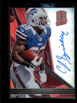 C.J. CJ SPILLER 2013 PANINI SPECTRA SIGNATURES RED AUTOGRAPH AUTO #05/10 AB7113