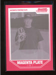 JESSE LITSCH 2007 BOWMAN CHROME DRAFT MAGENTA PRINT PLATE MASTERPIECE1/1 AB8855