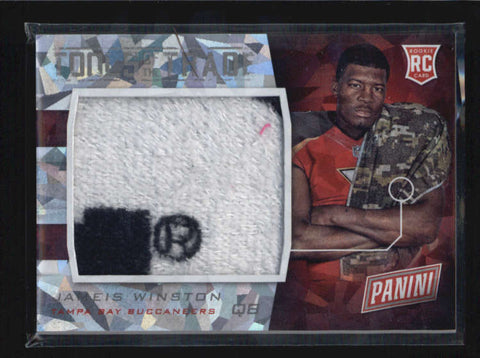 JAMEIS WINSTON 2015 PANINI BLACK FRIDAY JUMBO CRACKED ICE ROOKIE TOWEL AB6275