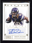 RHETT ELLISON 2012 NATIONAL TREASURES #280 CENTURY GOLD ROOKIE AUTO #/49 AB9871