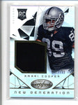 AMARI COOPER 2015 CERTIFIED NEW GENERATION ROOKIE WORN JERSEY #540/799 AC647