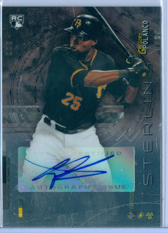 GREGORY POLANCO 2014 BOWMAN STERLING RC ROOKIE AUTO AUTOGRAPH SP