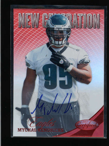 MYCHAL KENDRICKS 2012 CERTIFIED MIRROR RED ROOKIE AUTOGRAPH AUTO #148/250 AC639