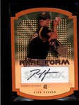 RICH HARDEN 2004 FLEER SKYBOX LE RARE FORM COPPER AUTO DIE-CUT #89/99 AB8010