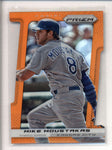 MIKE MOUSTAKAS 2013 PANINI PRIZM #139 ORANGE PRIZMS DIE CUT #06/60 AC2527