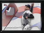 DELLIN BETANCES 2017 TOPPS MAJOR LEAGUE MATERIALS GAME PATCH #12/25 AB8892