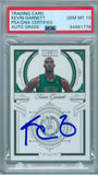 Kevin Garnett 2009 National Treasures #74/99 Autograph PSA DNA Gem Mint 10 Auto