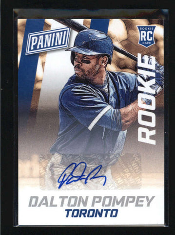 DALTON POMPEY 2015 PANINI THE NATIONAL ROOKIE AUTOGRAPH AUTO RC AB5364