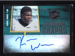 KENDALL WRIGHT 2012 PRESS PASS GRIDIRON GRAPHS AUTOGRAPH AUTO RC #88/99 AB8921