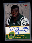 DEWAYNE ROBERTSON 2003 TOPPS ROOKIE PREMIERE AUTOGRAPH AUTO RC AB8275