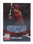 JAKE LAMB 2015 ELITE 21ST CENTURY ROOKIE AUTOGRAPH AUTO RC #29 AC137