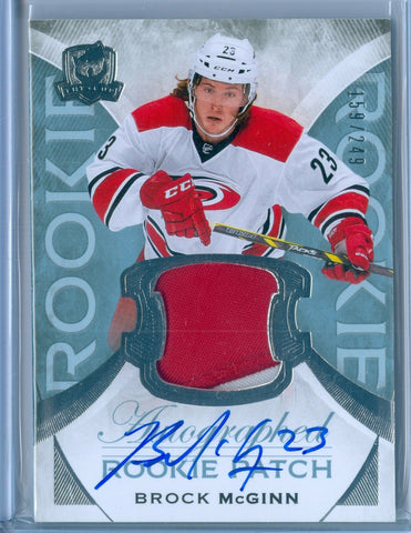 BROCK McGINN 2015-16 THE CUP RC ROOKIE PATCH AUTO AUTOGRAPH SP/249