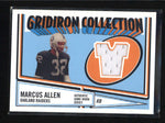 MARCUS ALLEN 2005 TOPPS HERITAGE GRIDIRON COLLECTION GAME USED JERSEY AB5537