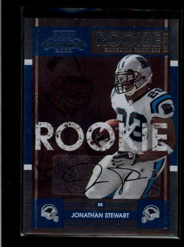 JONATHAN STEWART 2008 CONTENDERS #154 ROOKIE TICKET AUTOGRAPH AUTO RC AB8302