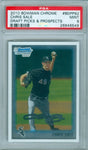 CHRIS SALE 2010 BOWMAN DRAFT PICKS & PROSPECTS RC ROOKIE PSA 9